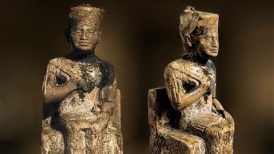 تمثال خوفو العاجي.. 7.5 سم تختصر هيبة صاحب الهرم الأكبر في المتحف المصري بالتحرير 