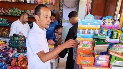 ضبط وإعدام كميات من الأغذية غير الصالحة ورفع الإشغالات بأسوان 