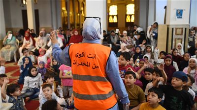 المجلس الأعلى للشئون الإسلامية وصندوق مكافحة الإدمان يختتمان فعالياتهما التوعوية بمسجد الصباح بالمعادي