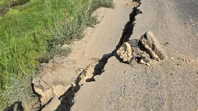 استغاثة من أهالي قرى البستان وعمارة بالبحيرة لإعادة رصف طريق يربط بين الدلنجات وحوش عيسى