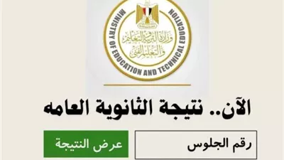 رابط رسمي من بوابة وزارة التربية والتعليم.. نتيجة الثانوية العامة دور ثاني 2026