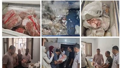 ضبط 900 كيلو لحوم غير صالحة للاستهلاك داخل وحدة سكنية بالغردقة