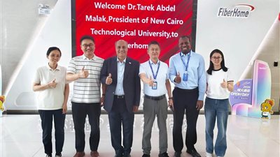 جامعة القاهرة الجديدة التكنولوجية تبحث مع «فايبر هوم» الصينية شراكة استراتيجية في تكنولوجيا الاتصالات والتصنيع ونقل الخبرات