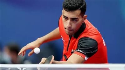 يوسف عبد العزيز يحصد فضية فردي الرجال بتنس الطاولة في دورة ألعاب البحر المتوسط