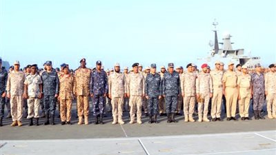 اختتام فاعليات التدريب البحري المشترك “الموج -1”