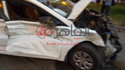 مصرع 6 وإصابة 8 آخرين في حادث تصادم أعلى كوبري ناهيا
