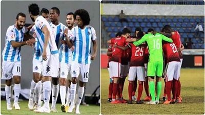تعرف على طاقم تحكيم مباراة الأهلي وبيراميدز