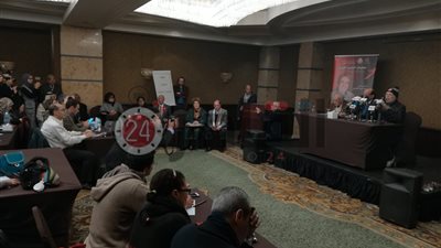 انطلاق المؤتمر الصحفي لمهرجان المسرح العربي (صور)