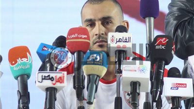 خالد بوطيب ينتظم فى مران الزمالك