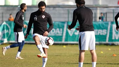 مران الزمالك الأخير فى الدار البيضاء استعدادًا لمواجهة اتحاد طنجة (صور)