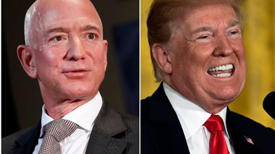 ترامب يسخر من طلاق مؤسس أمازون ويصفه بـ”الغبي”
