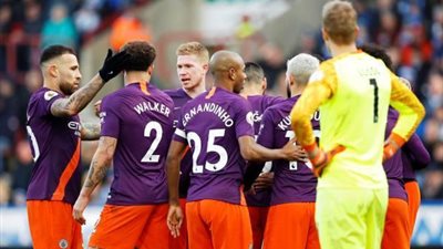 مانشستر سيتي يدك هيدرسيفلد بثلاثية