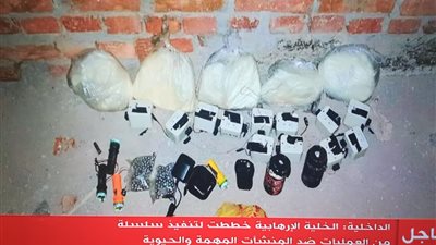 عاجل.. الداخلية تنجح فى القضاء على خلية إرهابية بالقليوبية (صور)