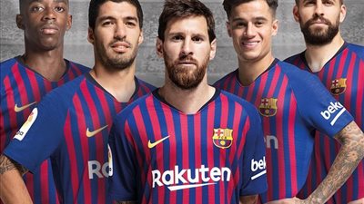 الكلاسيكو.. برشلونة يظهر بقميص جديد في مواجهة ريال مدريد(صورة)