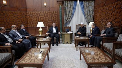 رئيس حركة حماس: نفخر بالأزهر وبمواقفه التاريخية في القضية الفلسطينية