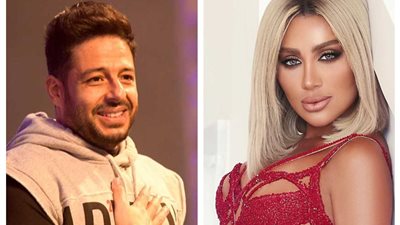 محمد حماقي ومايا دياب يحييان حفلة عيد الحب بالتجمع