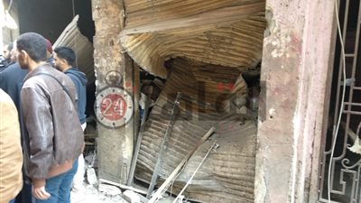 مشاهد جديدة من حادث الأزهر الإرهابي توضح حجم الخسائر (صور)