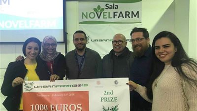 فوز فريق “هندسة القاهرة” بالجائزة الثانية في المسابقة الدولية للزراعة العمرانية بإيطاليا (صور)