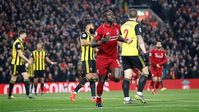 ساديو ماني يضع ليفربول في المقدمة أمام واتفورد في الشوط الأول