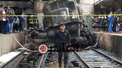 حبس سائقى القطار و4 متهمين آخرين فى حادث حريق محطة مصر