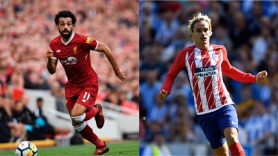 جريزمان يفاجئ محمد صلاح بلعبة “البلاى ستيشن” (صورة)