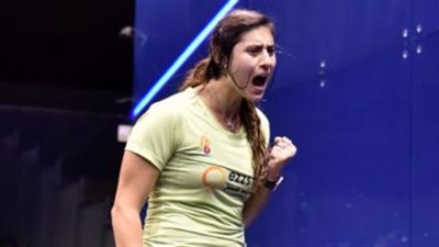 أصغر لاعبة تصل لنهائى.. نور الشربيني المصرية تحطم الأرقام العالمية فى الاسكواش (فيديو)