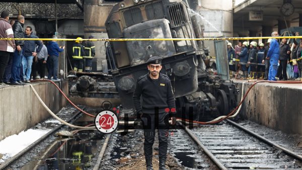 حادث حريق محطة مصر