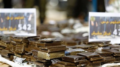 القبض على عاطلين بطوخ بحوزتهما كيلو حشيش و120 قرص مخدر