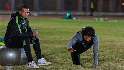 مدافع سيراميكا يخضع لتدريبات تأهيلية لتجهيزه للعودة للمران