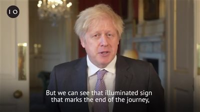 رئيس الوزراء البريطاني: اللقاحات جلبت 