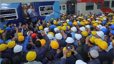 النقابة العامة للسكة الحديد ومترو الأنفاق تهنئ العاملين بالعام الميلادي الجديد