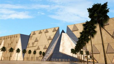 كم سيبلغ عدد الفتارين في القاعة الرئيسية بالمتحف المصري الكبير؟.. 