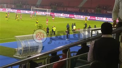 الجهاز الفني لوادي دجلة يعترض على قرارات حكم مباراة الأهلي