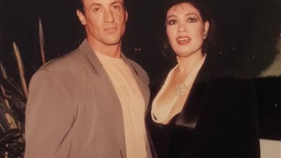 فيفي عبده تستعيد ذكرياتها مع العالمي سيلفستر ستالون في مهرجان كان السينمائي