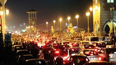 أحمد موسى منفعلًا بسبب زحام احتفالات الإسكندرية: 