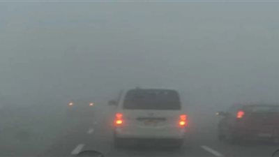 غلق طريق مصر أسوان الزراعى ومحور 30 يونيو بسبب الشبورة 