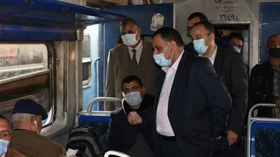 رسلان يتفقد محطة رمسيس لتطبيق قرار تحصيل الغرامة على غير الملتزمين بالكمامة