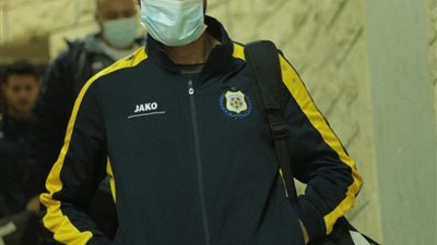 وصول حافلة الإسماعيلي لإستاد المقاولون العرب (صور)