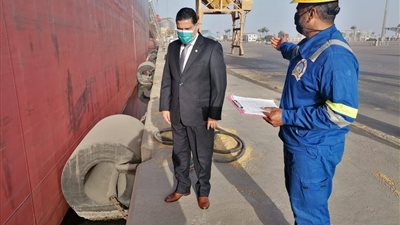 ميناء دمياط: شحن 25 حاوية عبر قطار السكة الحديد إلى الإسكندرية