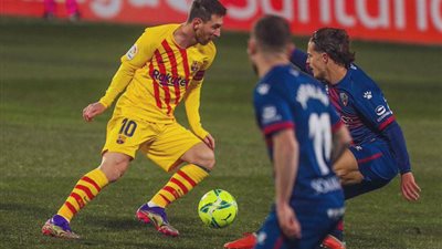 ترتيب الدوري الإسباني عقب فوز برشلونة على هويسكا 