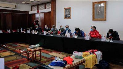 قبل إقامتها غدا.. تفاصيل الاجتماع الفني لمباراة الأهلي وسونيديب