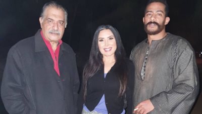 عبير صبري تنشر صورة من كواليس 