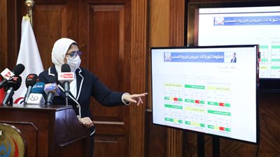 وزيرة الصحة: منظومة مميكنة ومتابعة مستمرة لمعدلات استهلاك الأكسجين بجميع المستشفيات