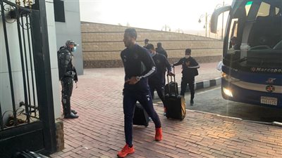 وصول بيراميدز إلى ملعب الدفاع الجوي لمواجهة الاتحاد الليبي (صور وفيديو)
