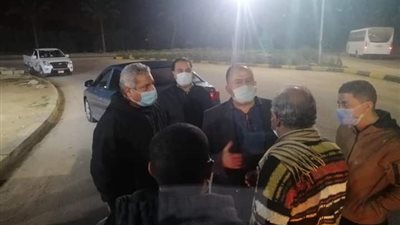 تغريم 40 شخصًا 50 جنيهًا لعدم ارتداء الكمامات ببرج العرب