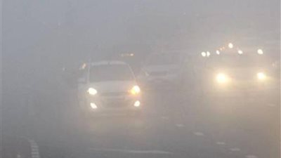 الشبورة المائية تغطى طرق القليوبية و