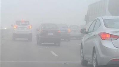 المرور يغلق 5 طرق بالمحافظات بسبب الشبورة المائية