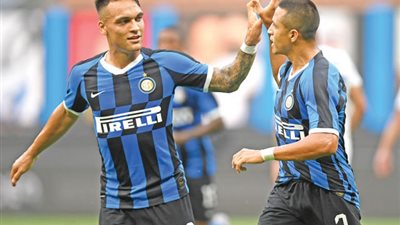 لاوتارو وسانشيز يقودان هجوم إنتر في مواجهة سامبدوريا