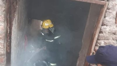 نشوب حريق بمنزل في منطقة المجاهدين بأسيوط