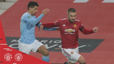 التعادل السلبي يحسم الشوط الأول بين مانشستر سيتي ويونايتد بكأس الرابطة الإنجليزية 